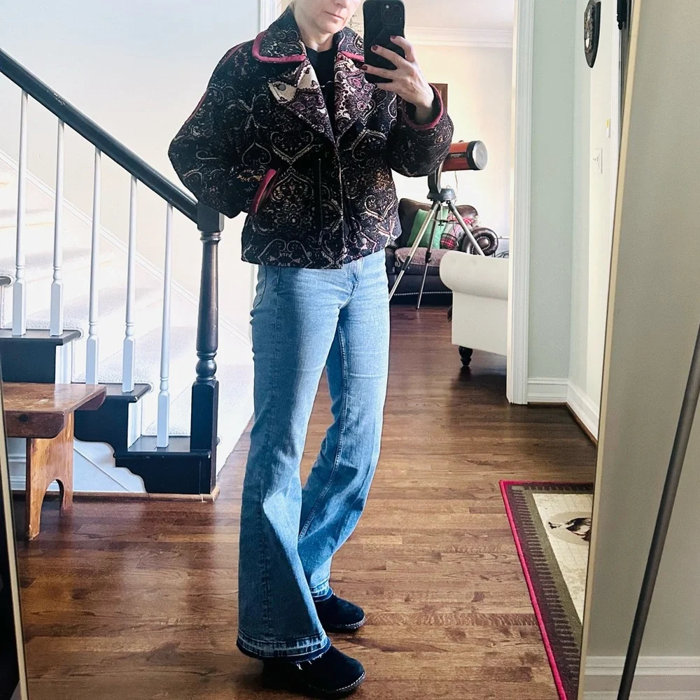 Free People Tapestry Corduroy Jacket with paisley design XS - Picture 15 of 15